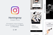 Hemingway Instagram Stories Template