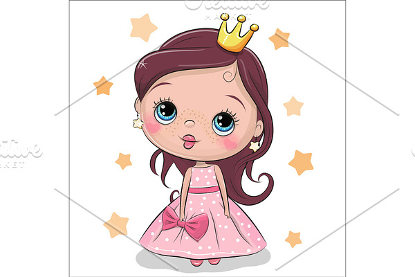 Greeting Card fairy tale Princess
