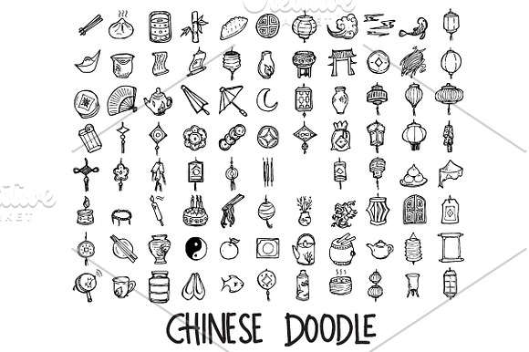3140 Hand Drawn doodle Icons in Icons - product preview 5