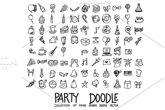 3140 Hand Drawn doodle Icons in Icons - product preview 21