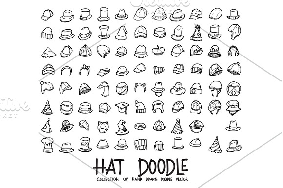 3140 Hand Drawn doodle Icons in Icons - product preview 24