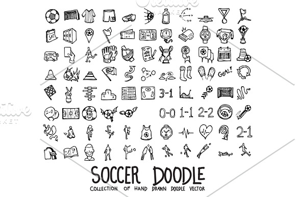 3140 Hand Drawn doodle Icons in Icons - product preview 25
