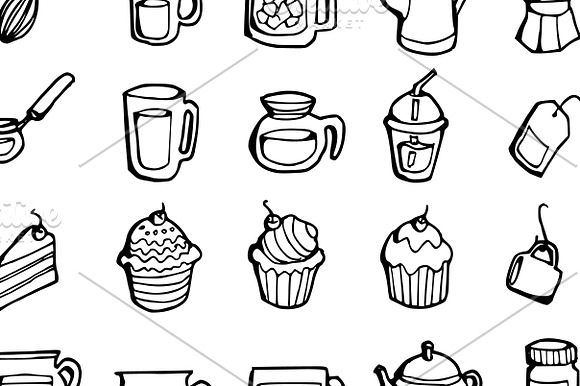 3140 Hand Drawn doodle Icons in Icons - product preview 39