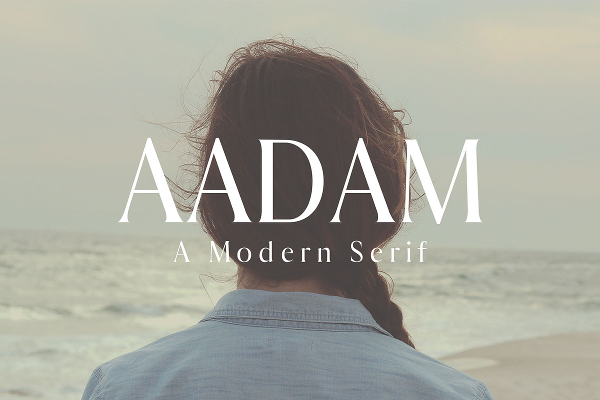 Aadam A Modern Serif Font Family in Serif Fonts - product preview 8
