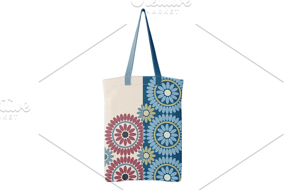 Canvas bag. PSD object mockup. in Product Mockups - product preview 4