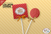 Lollipop Cover Packaging Mockup