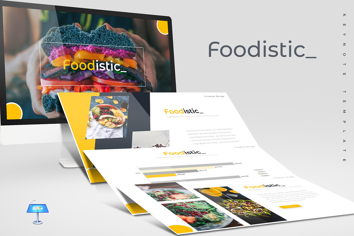 Foodistic - Keynote Template in Keynote Templates - product preview 8