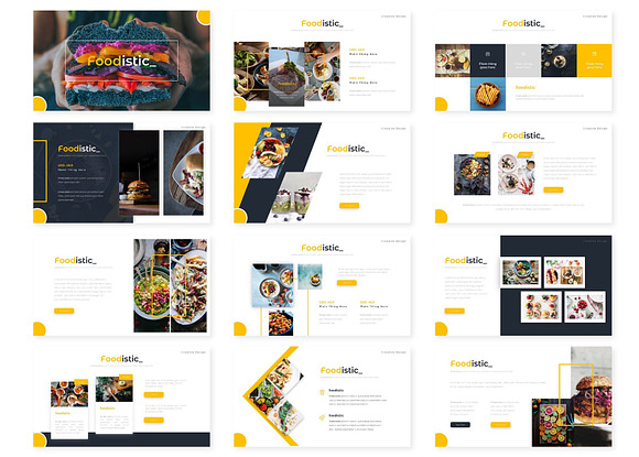 Foodistic - Keynote Template in Keynote Templates - product preview 1