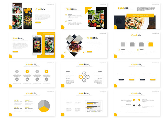 Foodistic - Keynote Template in Keynote Templates - product preview 2