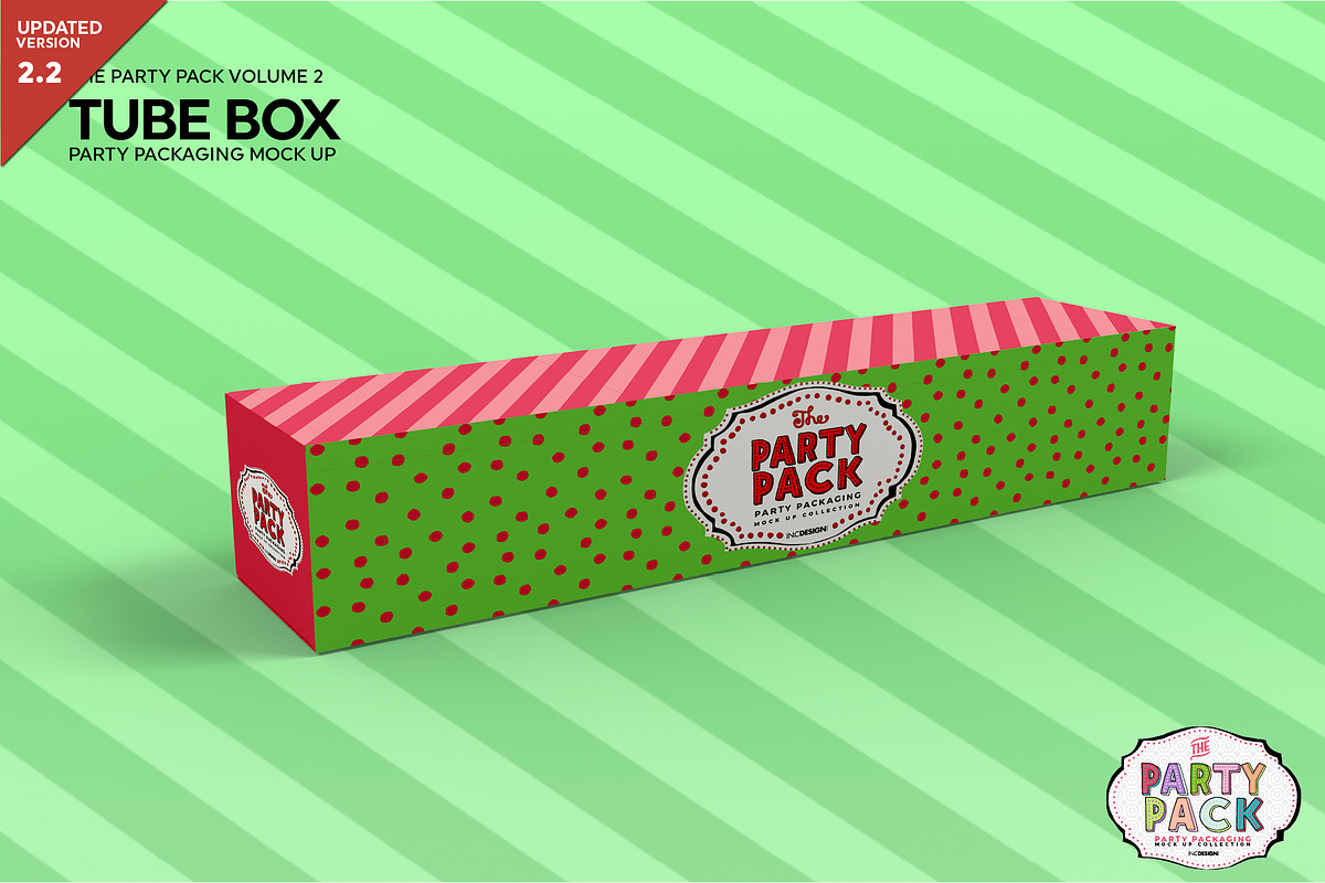 Tube Box Packaging Mockup in Branding Mockups - product preview 8