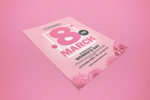 International Women's Day in Flyer Templates - product preview 1