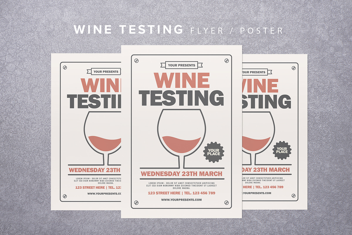 Wine Testing Flyer in Flyer Templates - product preview 8