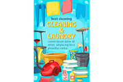 Laundry and cleaning, housekeeping