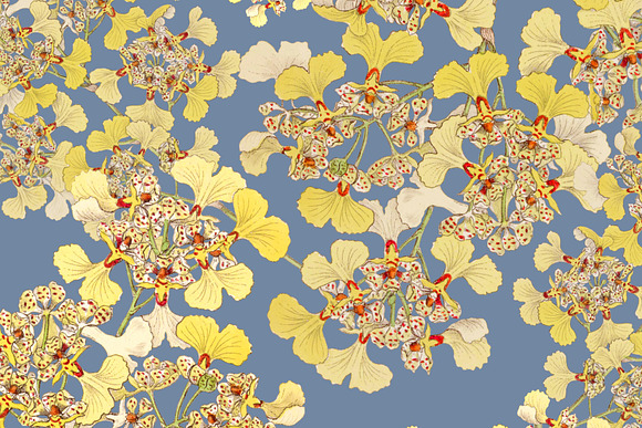 Spring Botanical - Pattern No. 3 in Illustrations - product preview 1