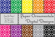 Digital Paper, Crayon Box Set 1