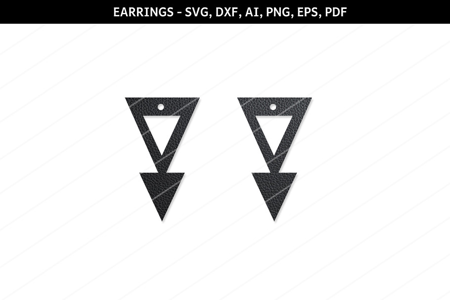 Geometric earrings svg,cricut files