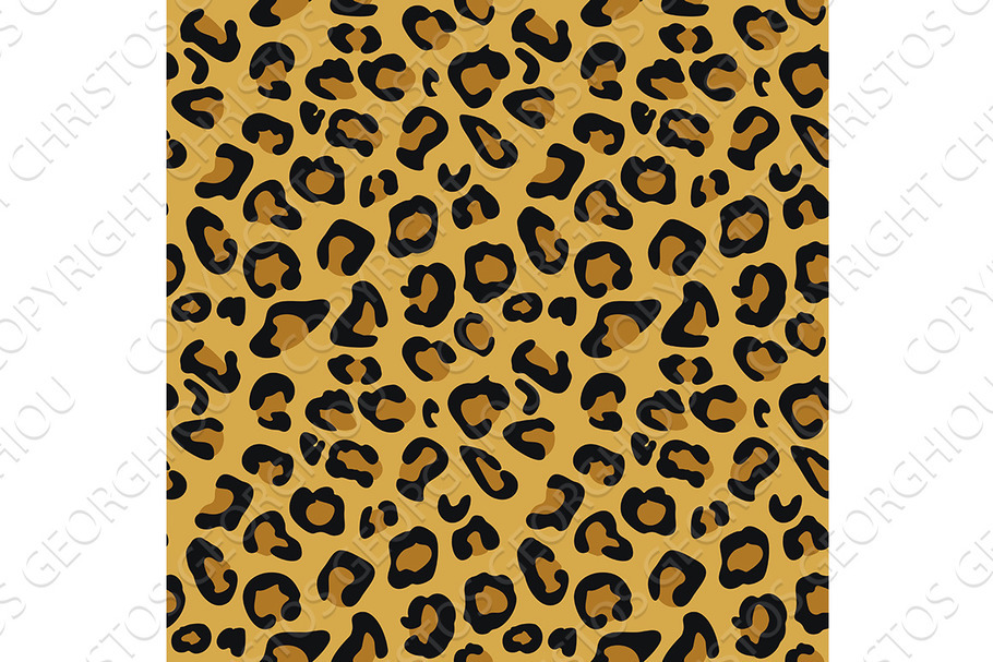 Cheetah Animal Print Pattern in Illustrations - product preview 8