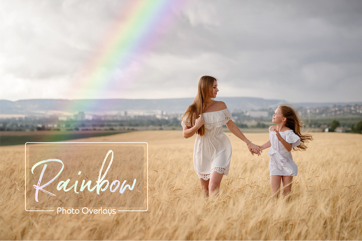 Rainbow Natural Light Overlays in Photoshop Layer Styles - product preview 8