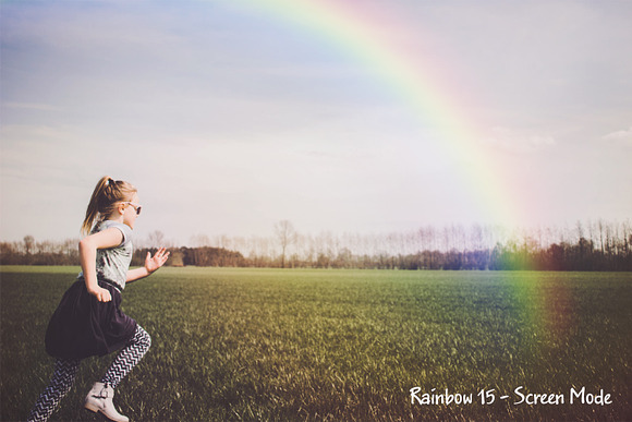 Rainbow Natural Light Overlays in Photoshop Layer Styles - product preview 2