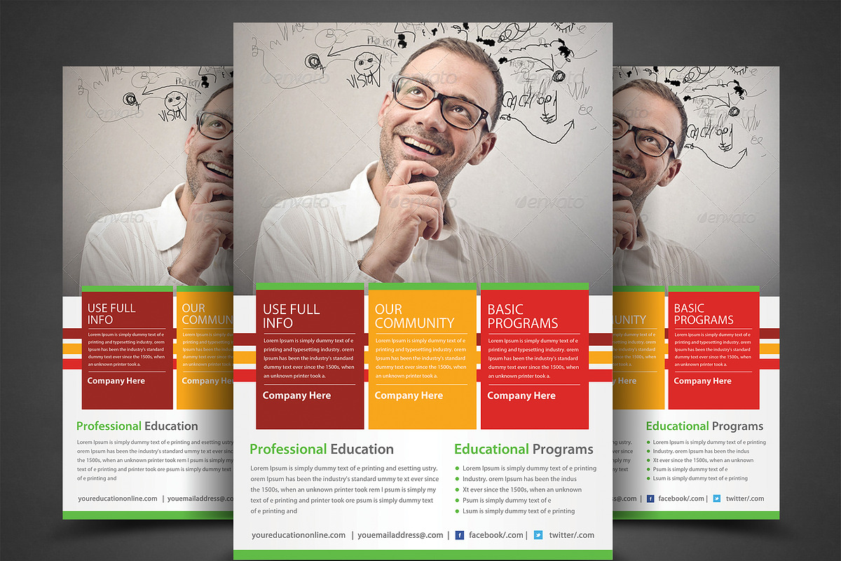 Business Planner Flyers Templates in Flyer Templates - product preview 8