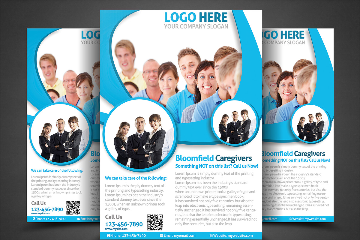 Corporate Business Flyer Template in Flyer Templates - product preview 8