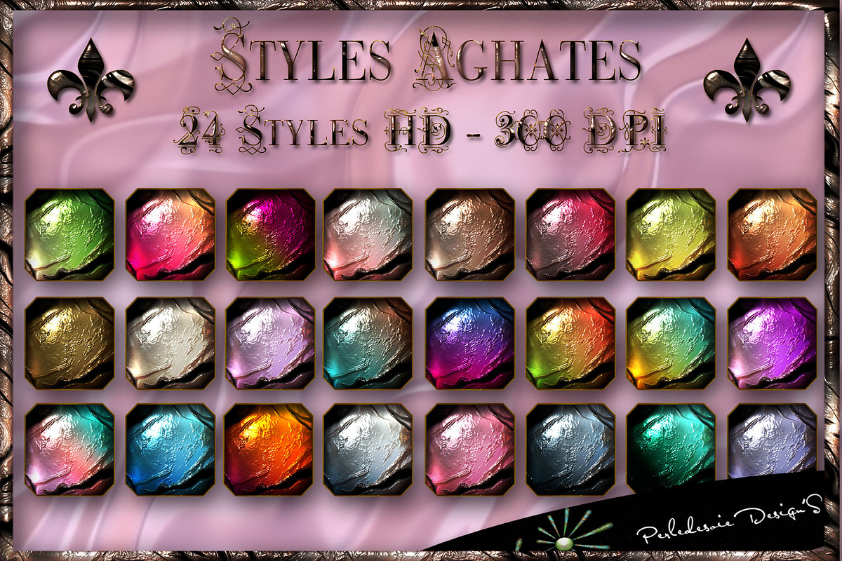 Styles Aghates in Photoshop Layer Styles - product preview 8