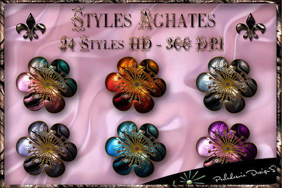 Styles Aghates in Photoshop Layer Styles - product preview 1