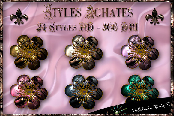 Styles Aghates in Photoshop Layer Styles - product preview 2