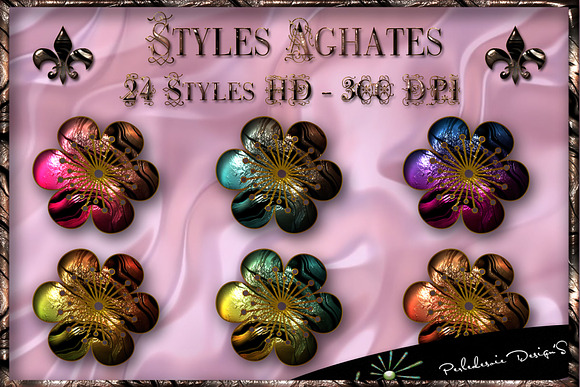 Styles Aghates in Photoshop Layer Styles - product preview 3