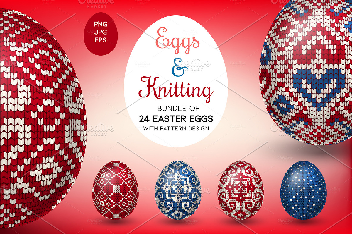 Eggs & Knitting in Objects - product preview 8