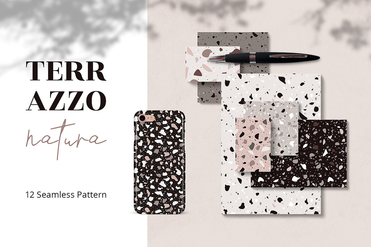 TERRAZZO Natura Seamless Pattern in Patterns - product preview 8