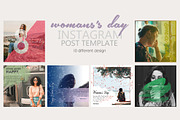 instagram Post Template Women's Day