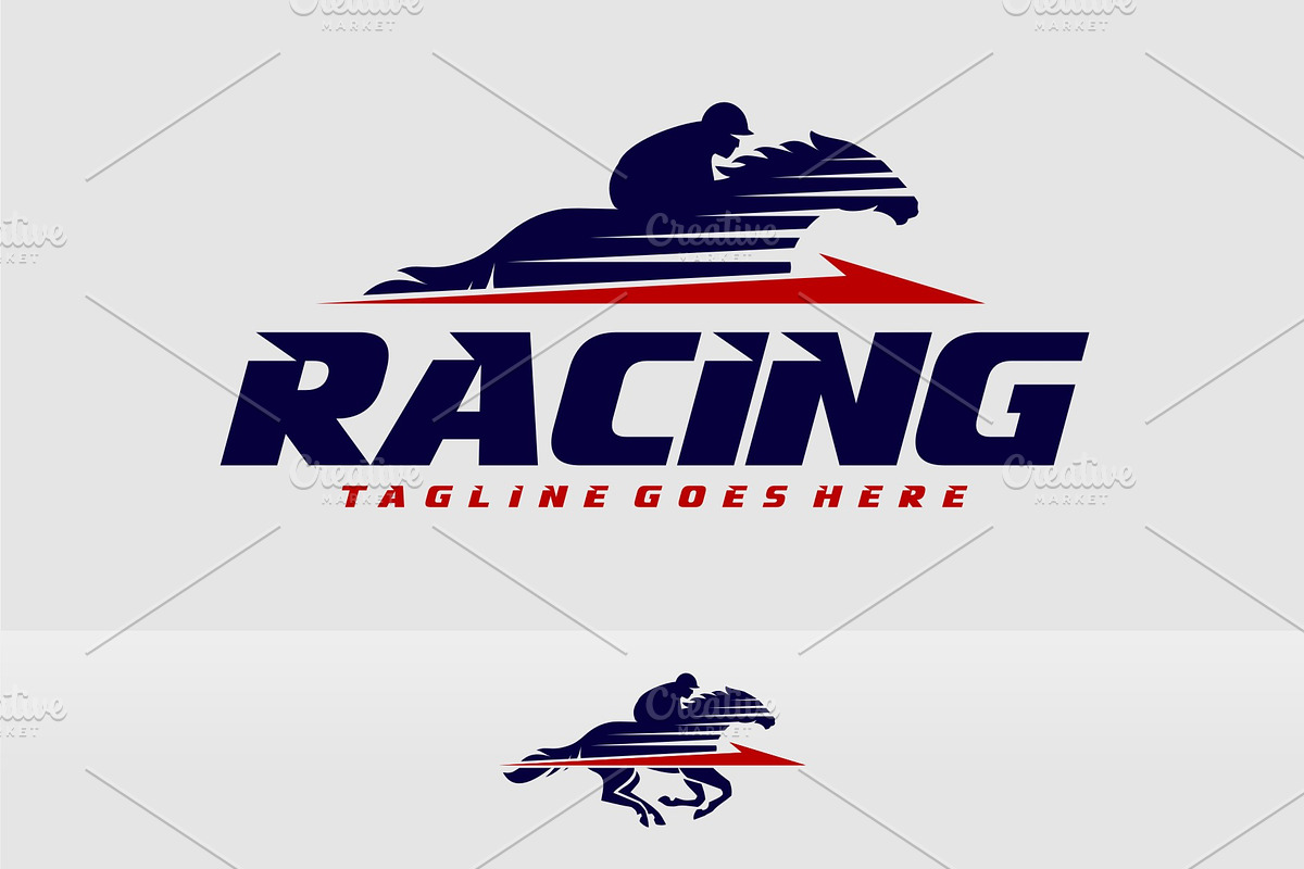 Horse Racing Academy in Logo Templates - product preview 8