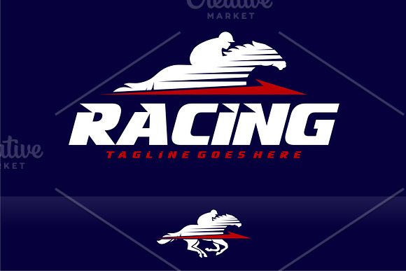 Horse Racing Academy in Logo Templates - product preview 1
