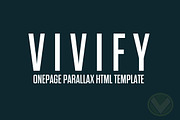 Vivify Creative one page parallax