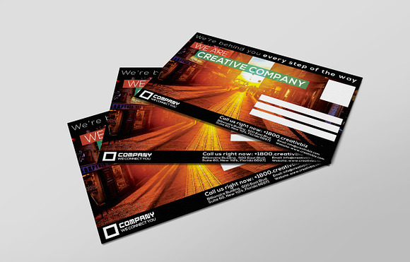 Corporate Promotion PostCard in Postcard Templates - product preview 1