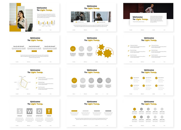 Light - Powerpoint Template in PowerPoint Templates - product preview 1