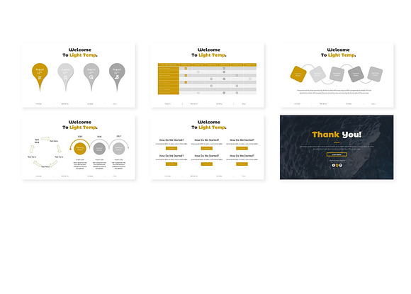 Light - Powerpoint Template in PowerPoint Templates - product preview 3