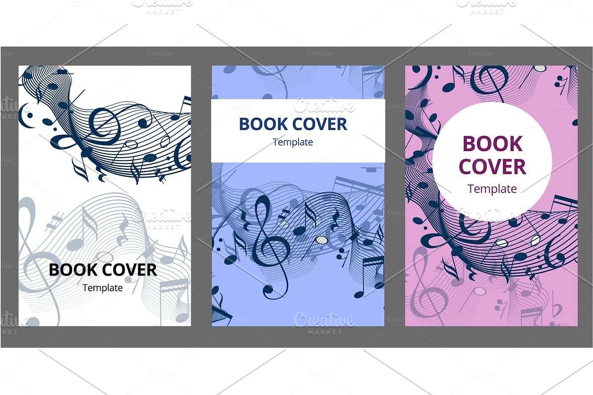 Music key nd notes vector brochure in Illustrations - product preview 8