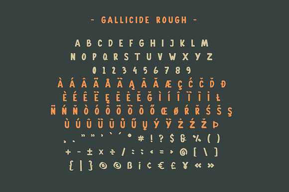 Gallicide With Extras in Icon Fonts - product preview 4