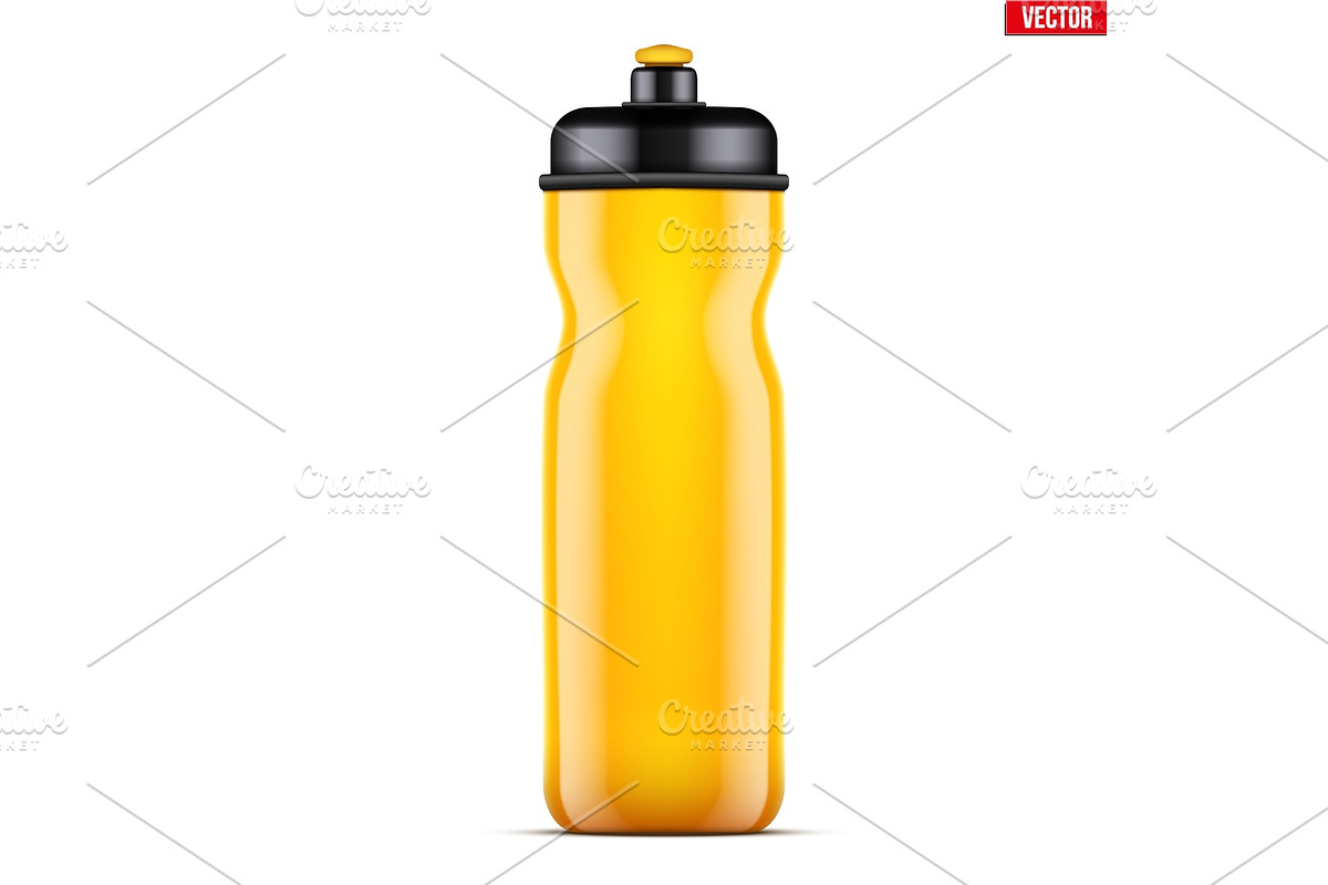 Mock-up Plastic Sport Nutrition in Illustrations - product preview 8