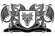 Shield Heraldic Crest Coat of Arms