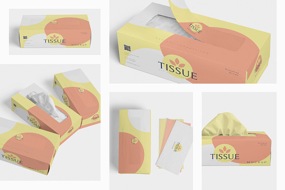 Tissue Box Mockups in Product Mockups - product preview 6