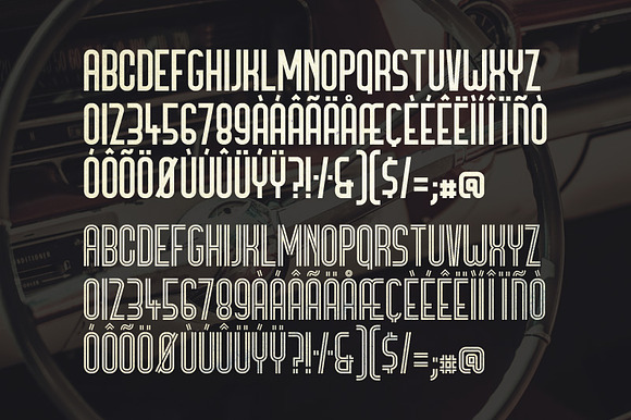 Bronco Typeface in Display Fonts - product preview 2