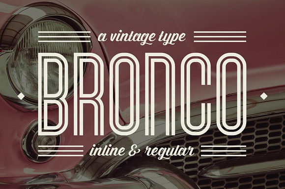 Bronco Typeface in Display Fonts - product preview 4