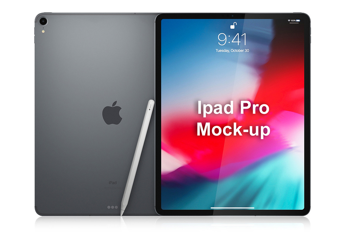 IPad Pro Mockup PSD in Mobile & Web Mockups - product preview 8