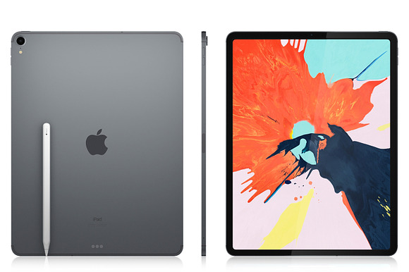 IPad Pro Mockup PSD in Mobile & Web Mockups - product preview 4
