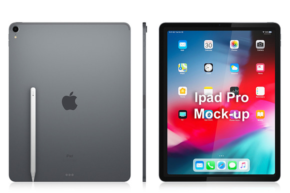 IPad Pro Mockup PSD in Mobile & Web Mockups - product preview 7
