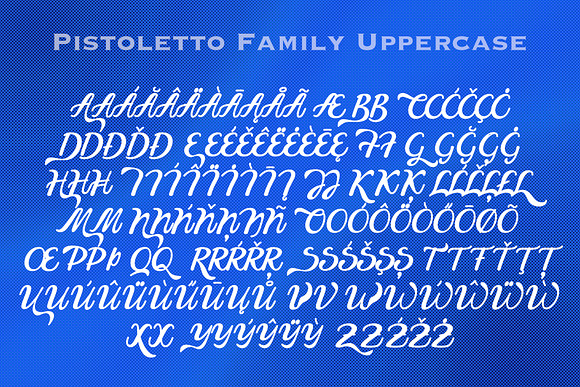 Pistoletto Regular in Script Fonts - product preview 11