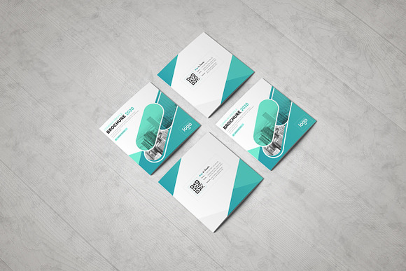 Square Business Tri fold Brochure in Brochure Templates - product preview 4
